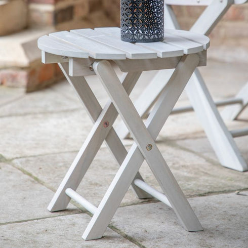 PaulaHome - Rezay Side Table Whitewash